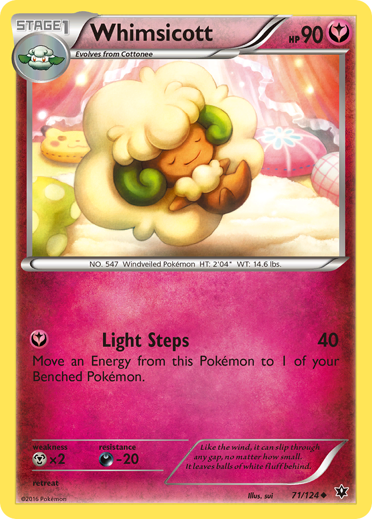 Whimsicott (71/124) [XY: Fates Collide] | Gamers Paradise