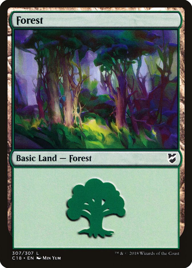 Forest (307) [Commander 2018] | Gamers Paradise