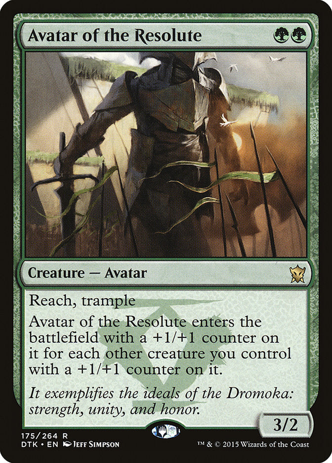 Avatar of the Resolute [Dragons of Tarkir] | Gamers Paradise