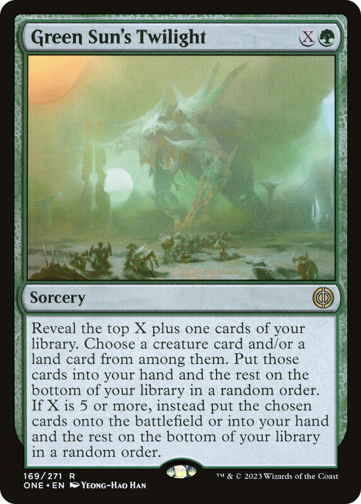 Green Sun's Twilight [Phyrexia: All Will Be One] | Gamers Paradise