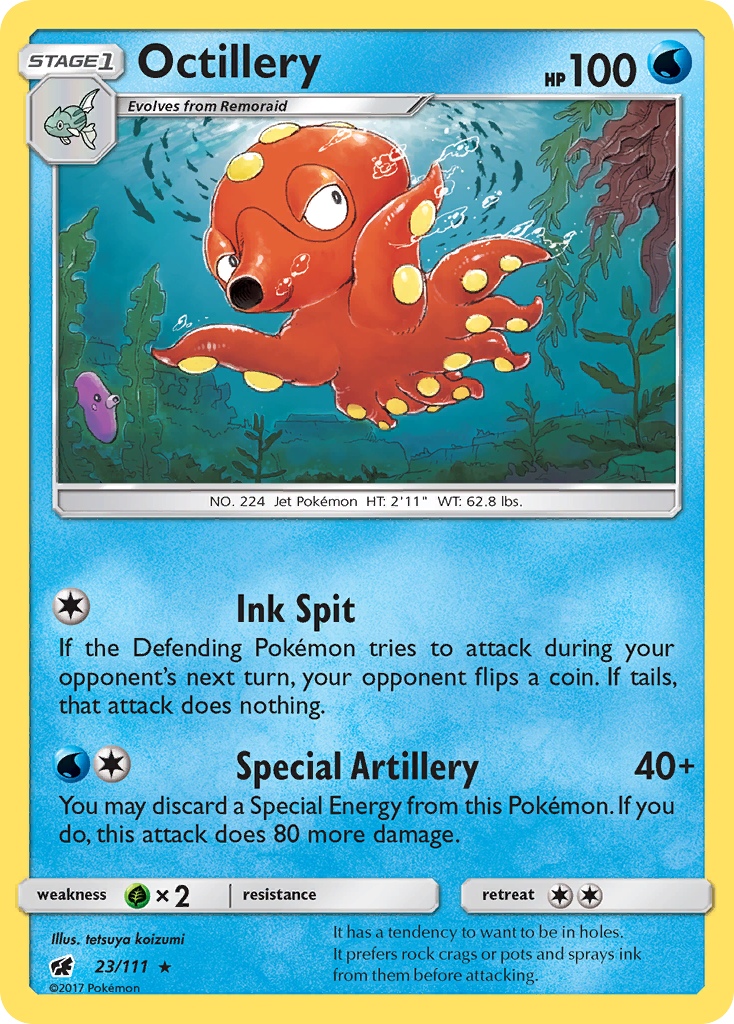 Octillery (23/111) [Sun & Moon: Crimson Invasion] | Gamers Paradise