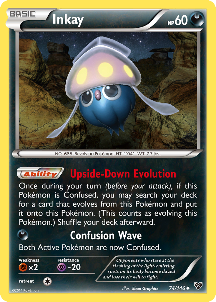 Inkay (74/146) [XY: Base Set] | Gamers Paradise