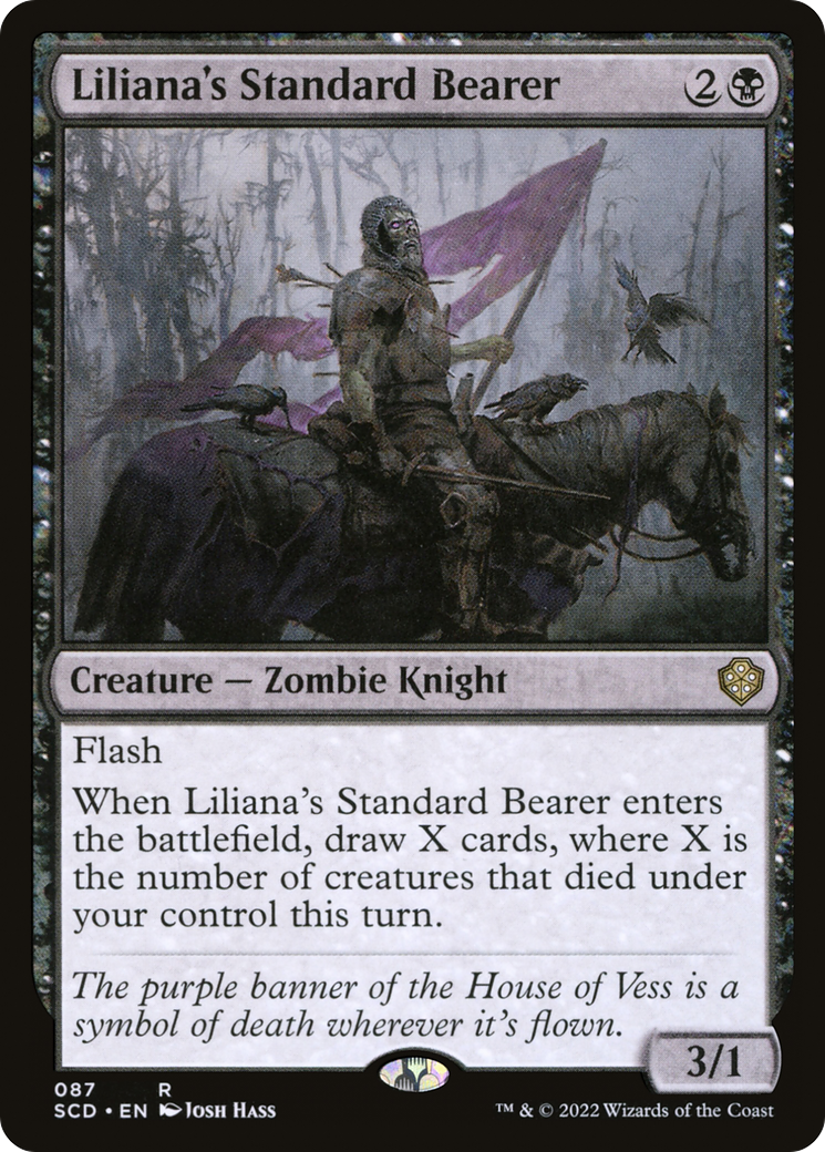 Liliana's Standard Bearer [Starter Commander Decks] | Gamers Paradise