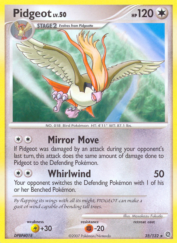 Pidgeot (35/132) [Diamond & Pearl: Secret Wonders] | Gamers Paradise