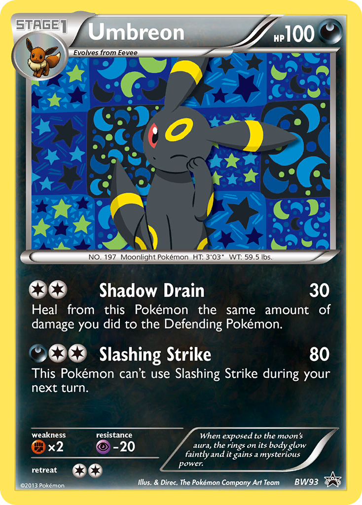 Umbreon (BW93) [Black & White: Black Star Promos] | Gamers Paradise