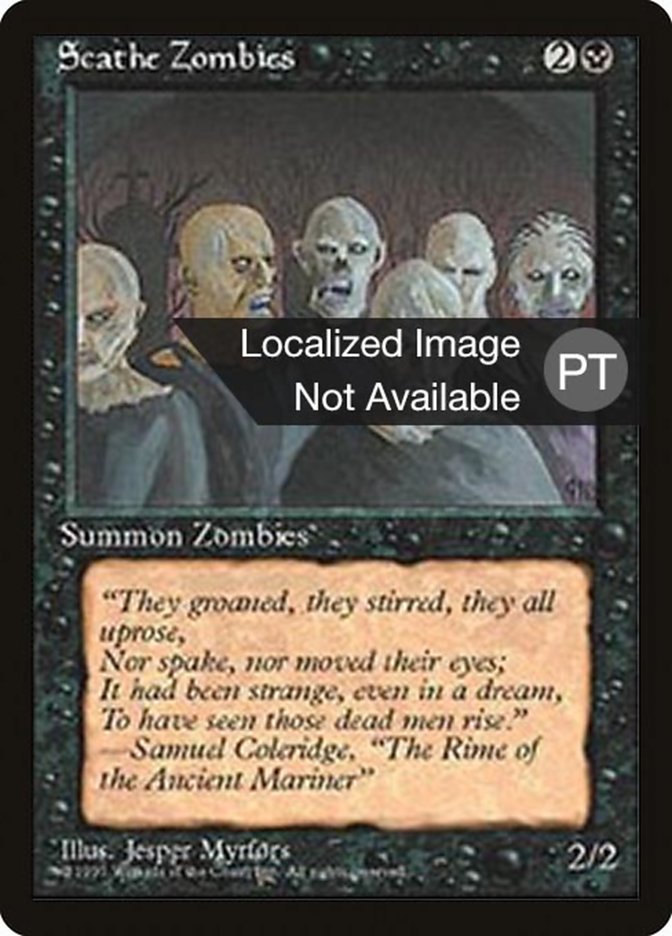 Scathe Zombies [Fourth Edition (Foreign Black Border)] | Gamers Paradise