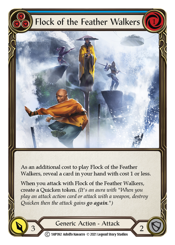 Flock of the Feather Walkers (Blue) [1HP392] | Gamers Paradise