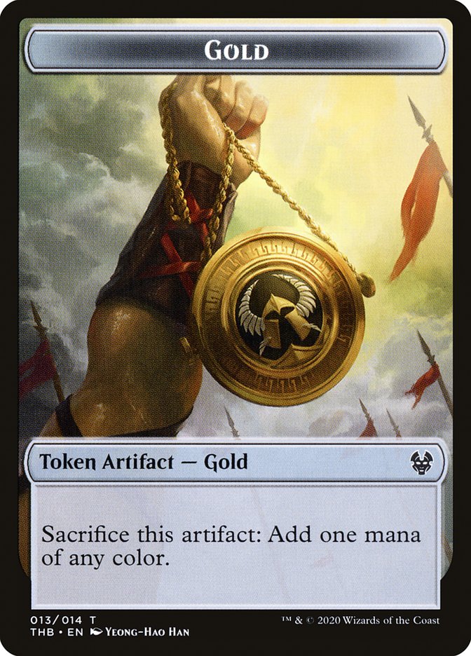 Gold Token [Theros Beyond Death Tokens] | Gamers Paradise