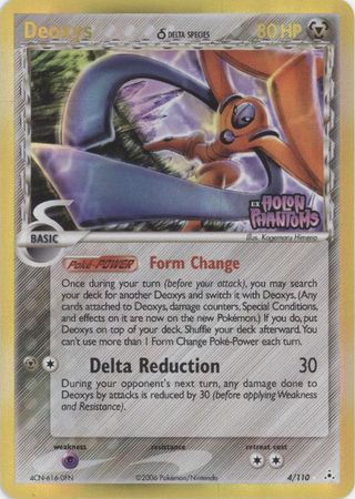 Deoxys (4/110) (Delta Species) (Stamped) [EX: Holon Phantoms] | Gamers Paradise