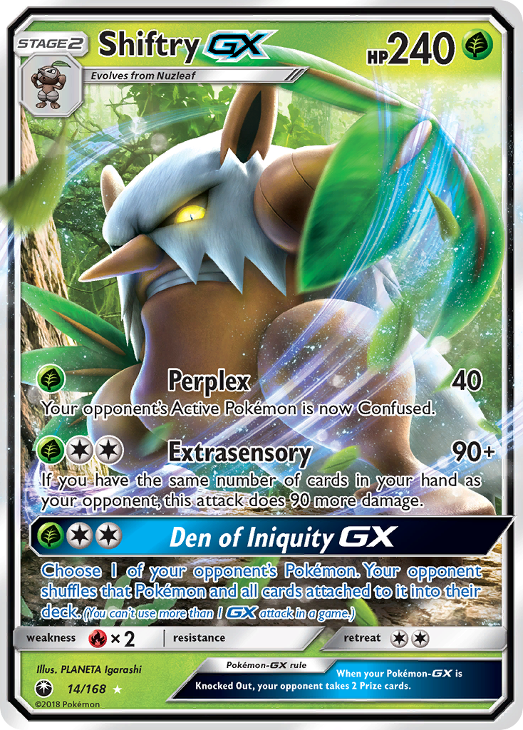 Shiftry GX (14/168) [Sun & Moon: Celestial Storm] | Gamers Paradise