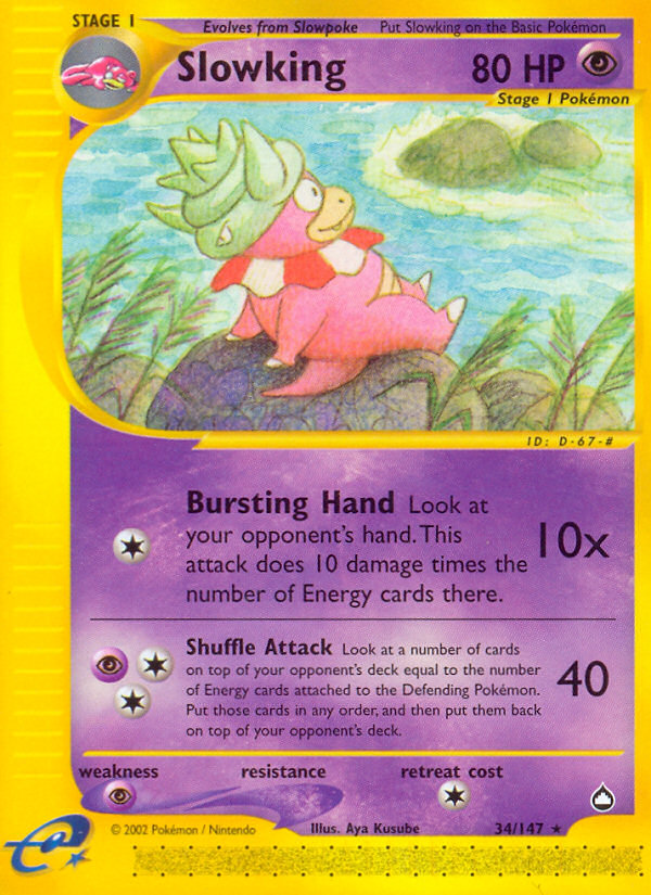 Slowking (34/147) [Aquapolis] | Gamers Paradise