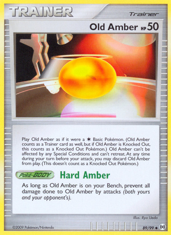 Old Amber (89/99) [Platinum: Arceus] | Gamers Paradise