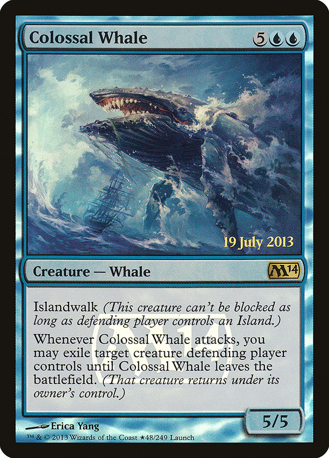 Colossal Whale [Magic 2014 Prerelease Promos] | Gamers Paradise