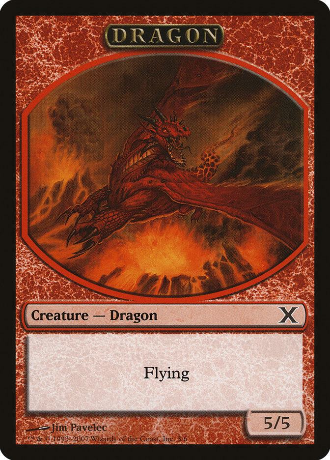 Dragon Token [Tenth Edition Tokens] | Gamers Paradise