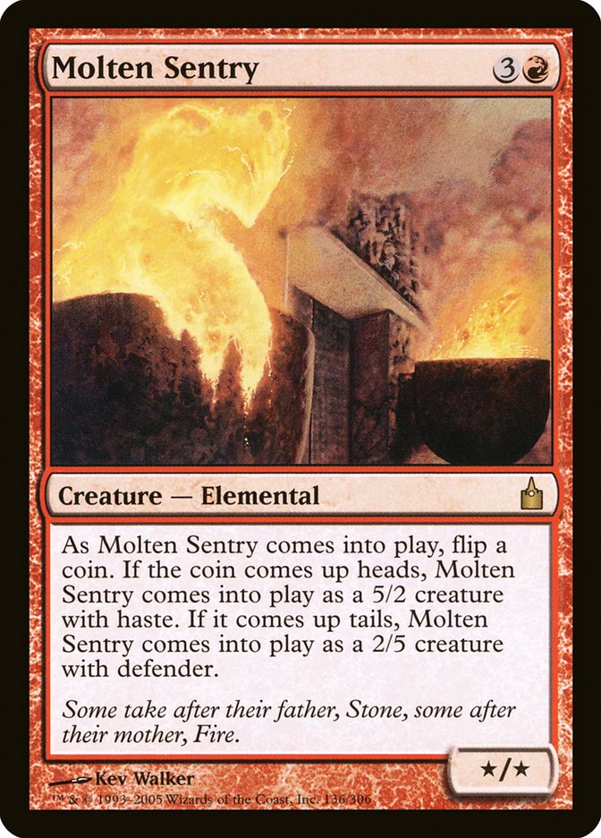 Molten Sentry [Ravnica: City of Guilds] | Gamers Paradise