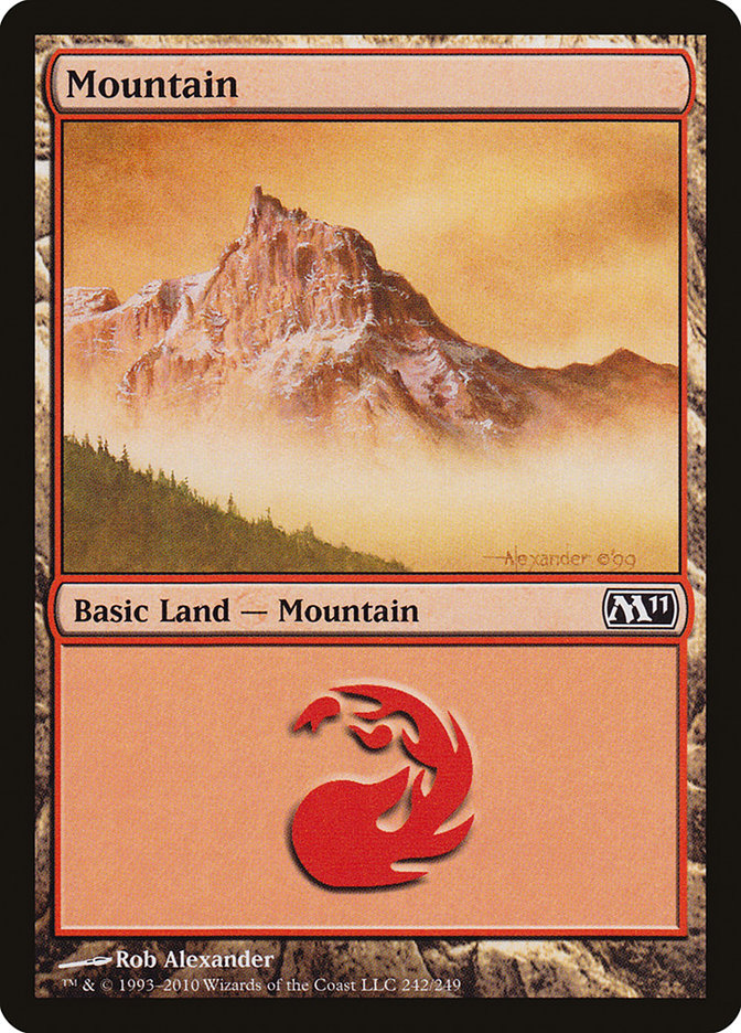 Mountain (242) [Magic 2011] | Gamers Paradise