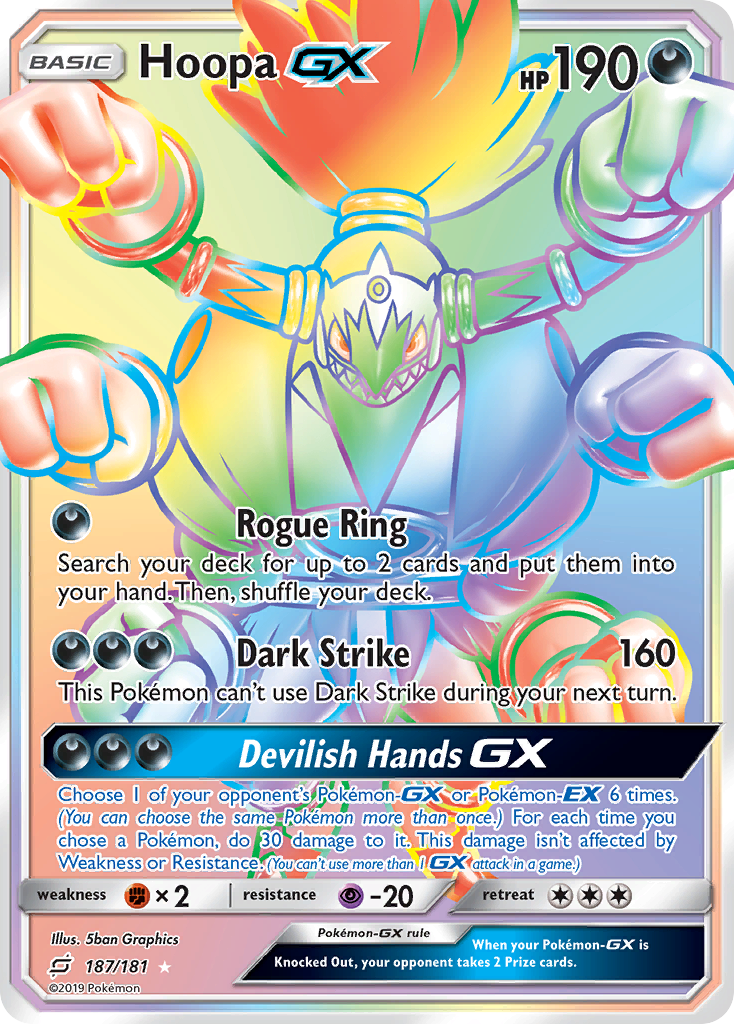 Hoopa GX (187/181) [Sun & Moon: Team Up] | Gamers Paradise