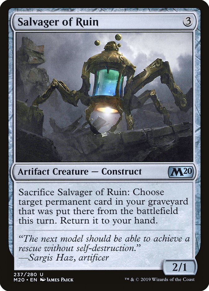 Salvager of Ruin [Core Set 2020] | Gamers Paradise