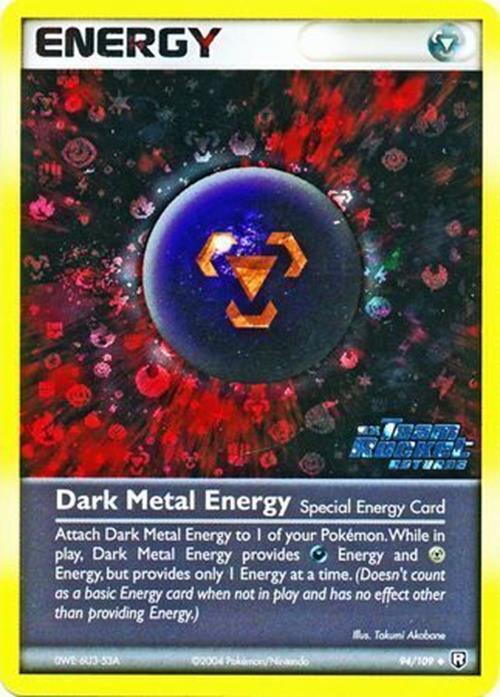 Dark Metal Energy (94/109) (Stamped) [EX: Team Rocket Returns] | Gamers Paradise