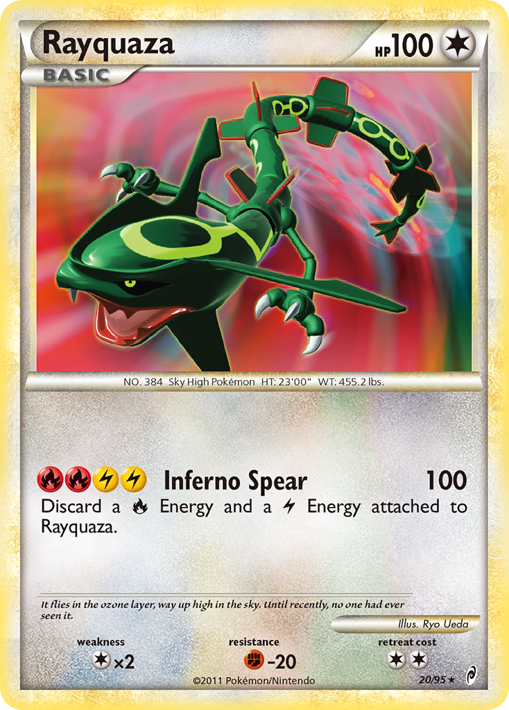 Rayquaza (20/95) [HeartGold & SoulSilver: Call of Legends] | Gamers Paradise