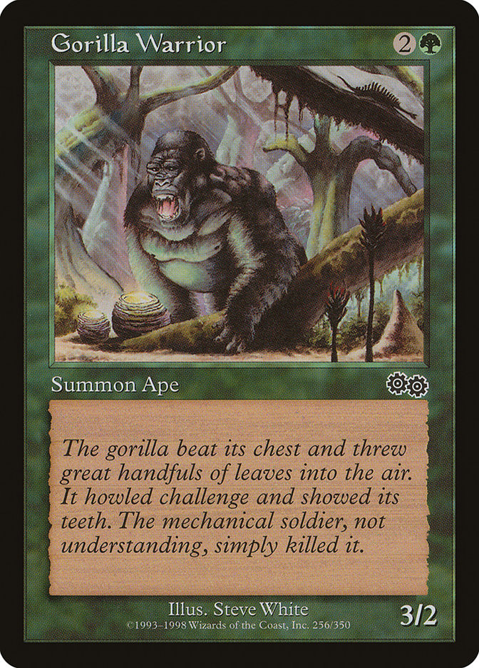 Gorilla Warrior [Urza's Saga] | Gamers Paradise
