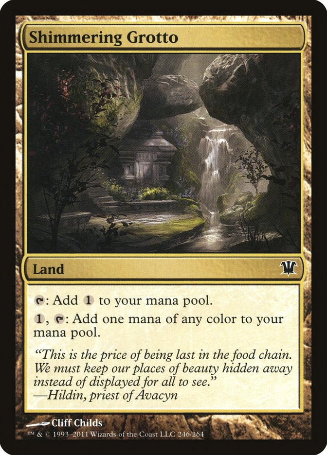 Shimmering Grotto [Innistrad] | Gamers Paradise
