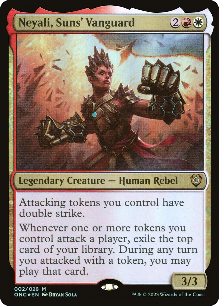 Neyali, Suns' Vanguard [Phyrexia: All Will Be One Commander] | Gamers Paradise