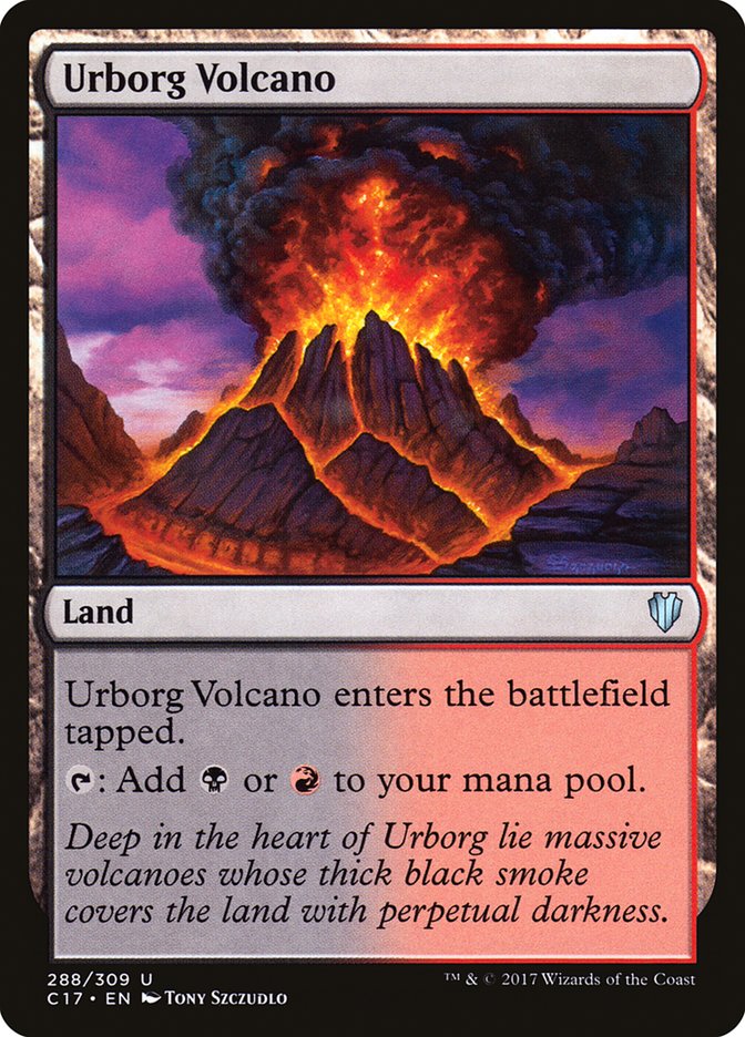 Urborg Volcano [Commander 2017] | Gamers Paradise