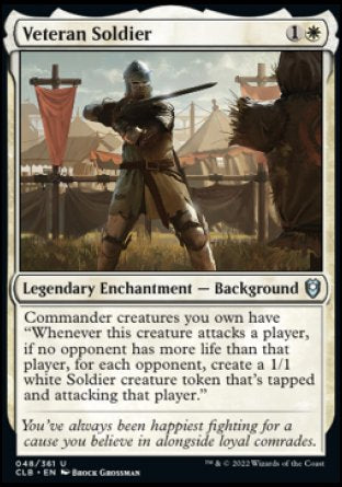 Veteran Soldier [Commander Legends: Battle for Baldur's Gate] | Gamers Paradise