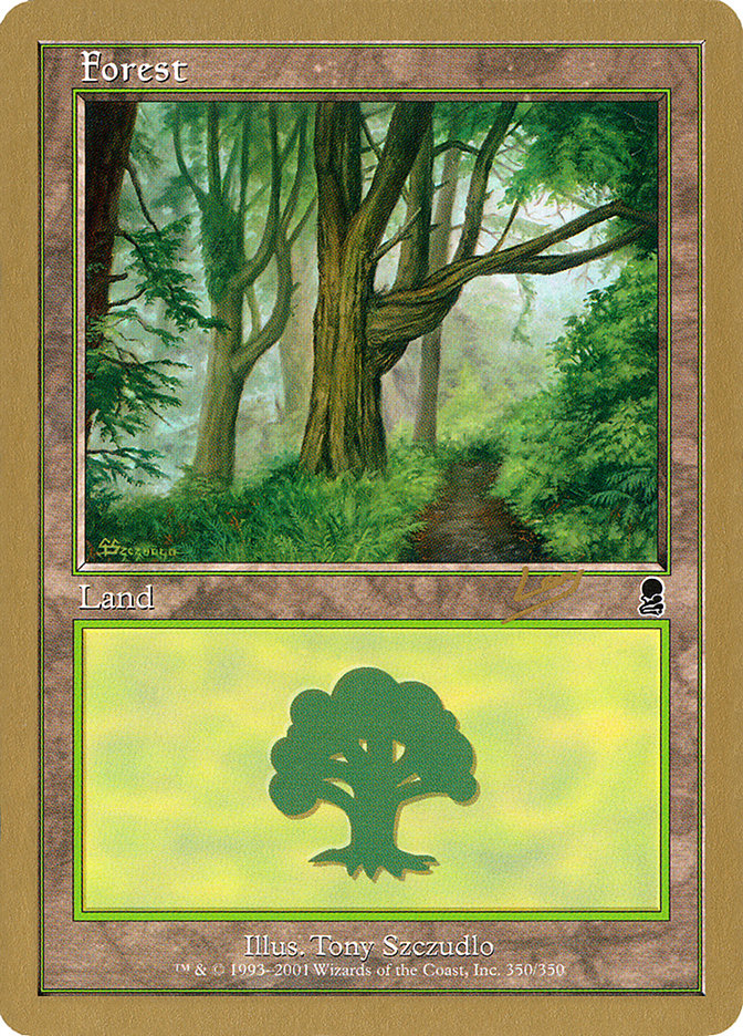 Forest (rl350) (Raphael Levy) [World Championship Decks 2002] | Gamers Paradise