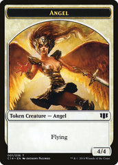 Angel // Cat Double-Sided Token [Commander 2014 Tokens] | Gamers Paradise