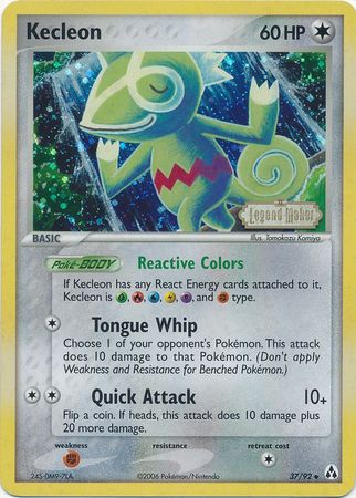 Kecleon (37/92) (Stamped) [EX: Legend Maker] | Gamers Paradise