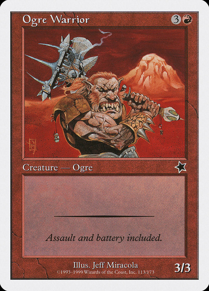 Ogre Warrior [Starter 1999] | Gamers Paradise