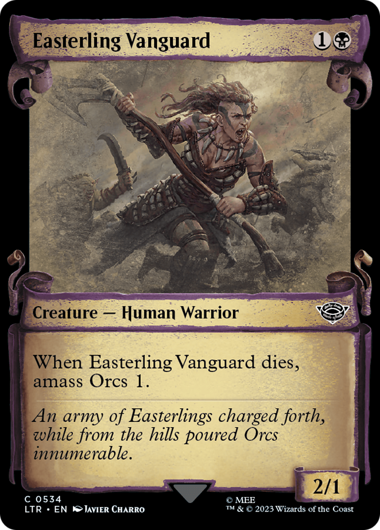 Easterling Vanguard [The Lord of the Rings: Tales of Middle-Earth Showcase Scrolls] | Gamers Paradise