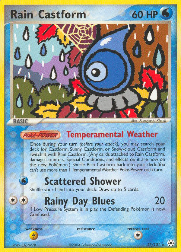 Rain Castform (23/101) [EX: Hidden Legends] | Gamers Paradise