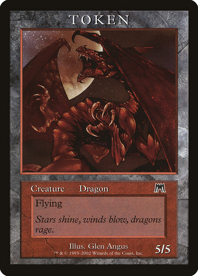 Dragon Token [Magic Player Rewards 2002] | Gamers Paradise