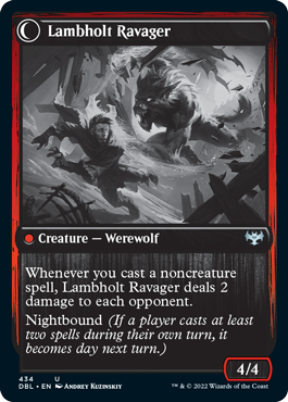 Lambholt Raconteur // Lambholt Ravager [Innistrad: Double Feature] | Gamers Paradise