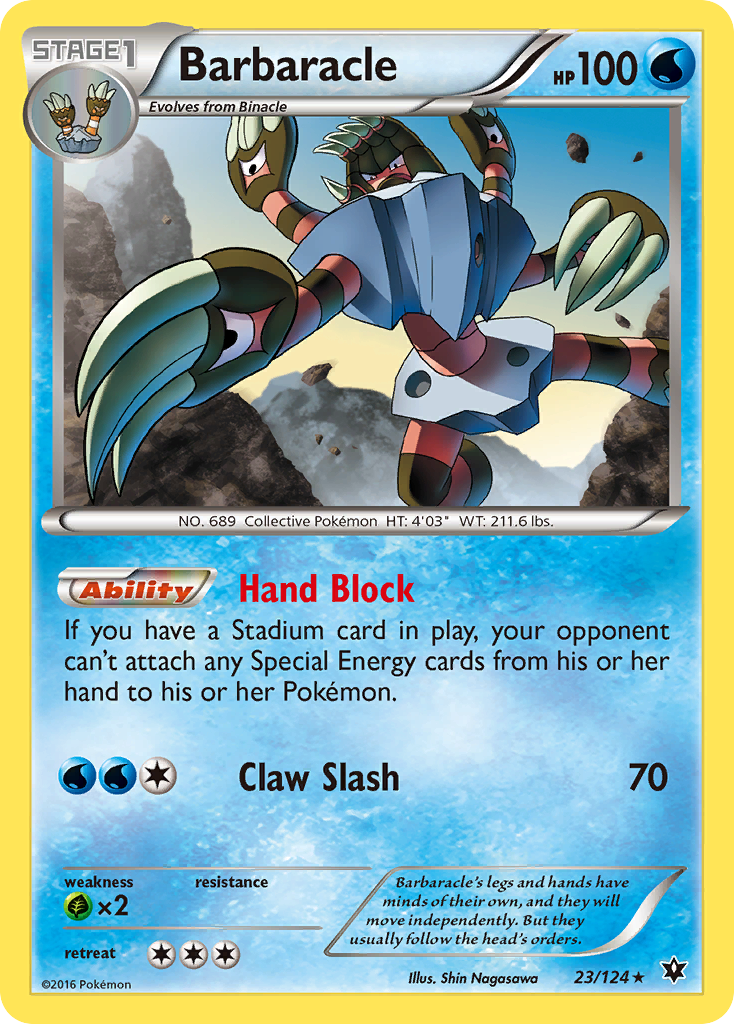 Barbaracle (23/124) [XY: Fates Collide] | Gamers Paradise