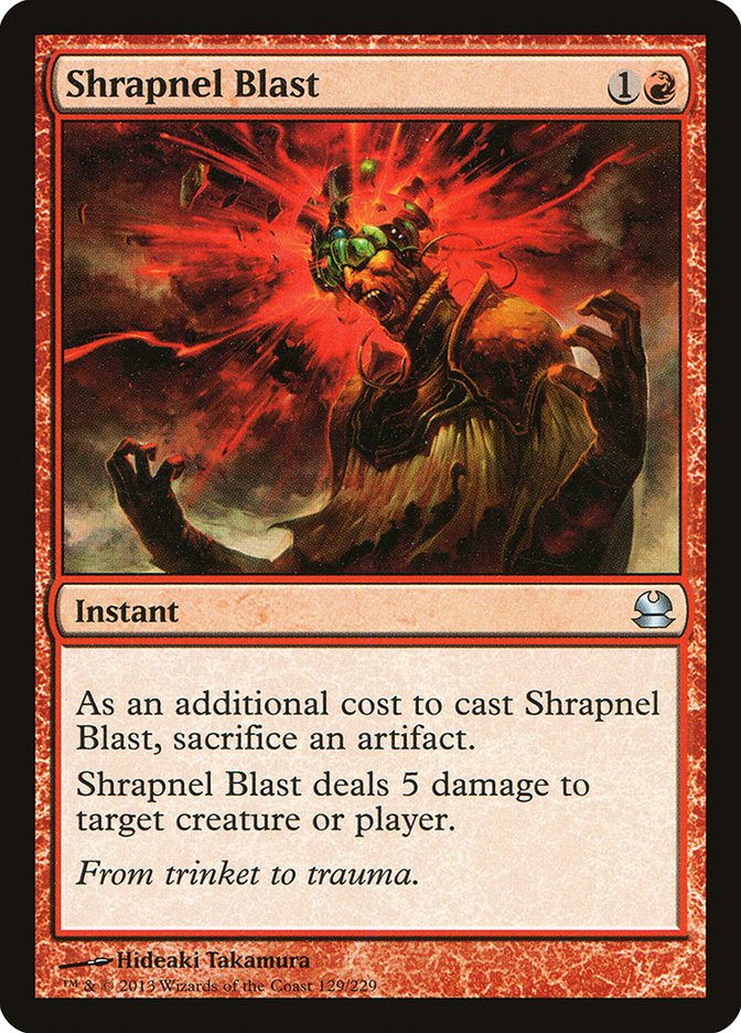 Shrapnel Blast [Modern Masters] | Gamers Paradise