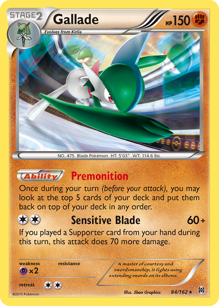 Gallade (84/162) [XY: BREAKthrough] | Gamers Paradise