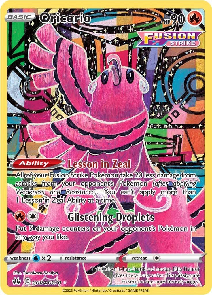 Oricorio (GG04/GG70) [Sword & Shield: Crown Zenith] | Gamers Paradise