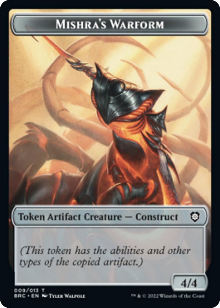 Mishra's Warform // Inkling Double-Sided Token [The Brothers' War Commander Tokens] | Gamers Paradise