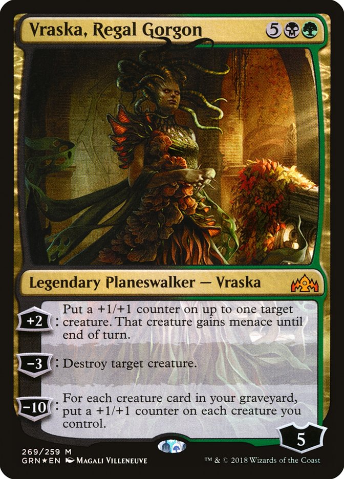 Vraska, Regal Gorgon [Guilds of Ravnica] | Gamers Paradise