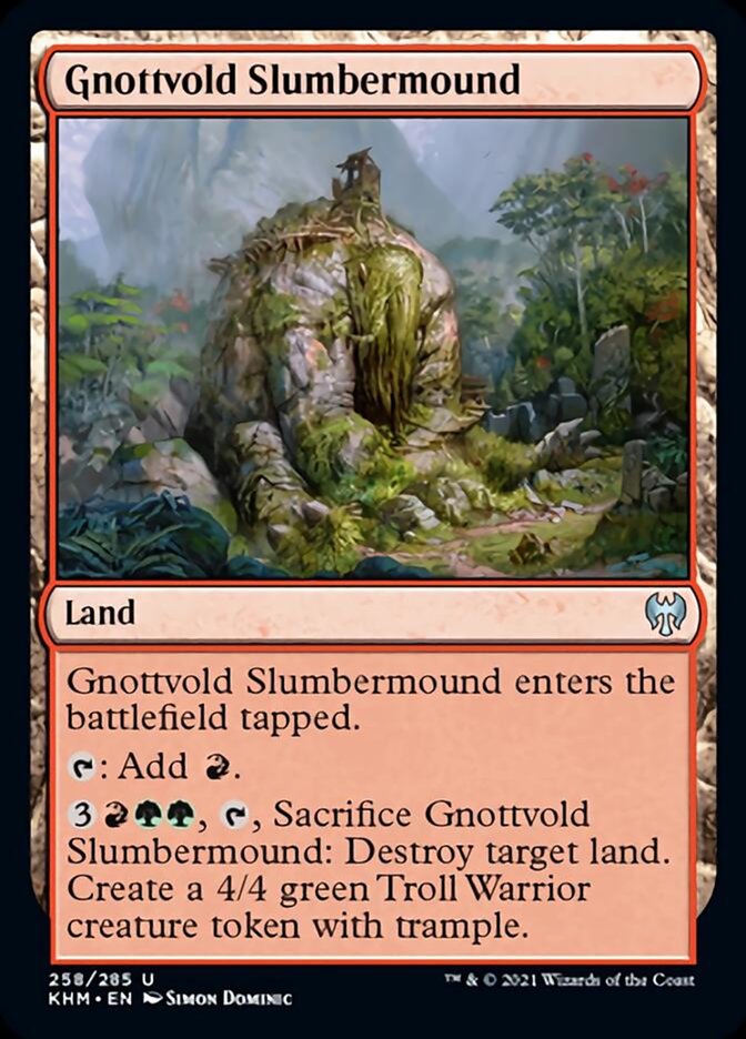 Gnottvold Slumbermound [Kaldheim] | Gamers Paradise