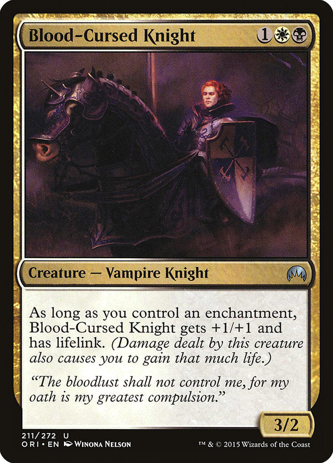 Blood-Cursed Knight [Magic Origins] | Gamers Paradise