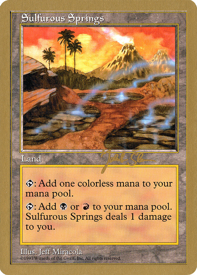 Sulfurous Springs (Jakub Slemr) [World Championship Decks 1997] | Gamers Paradise