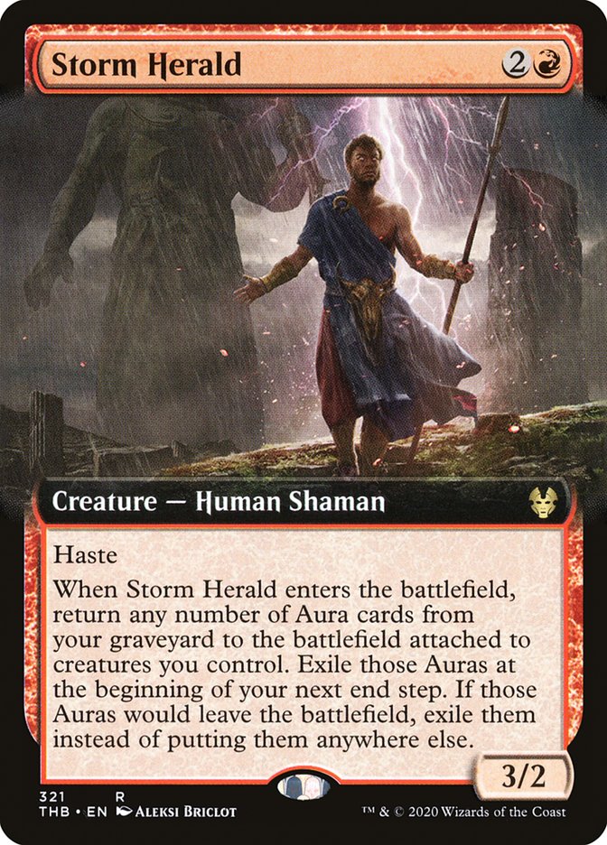 Storm Herald (Extended Art) [Theros Beyond Death] | Gamers Paradise