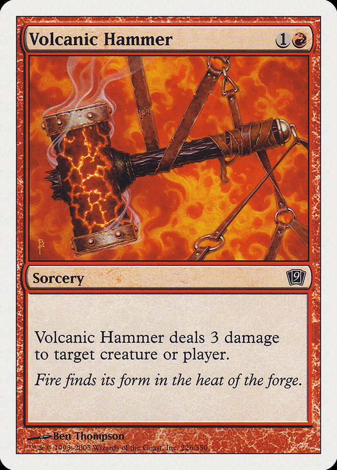 Volcanic Hammer [Ninth Edition] | Gamers Paradise