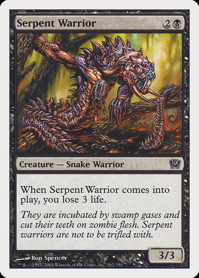 Serpent Warrior [Ninth Edition] | Gamers Paradise