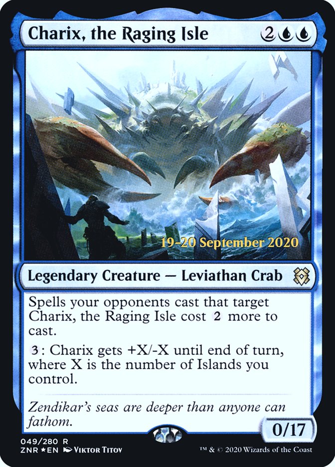 Charix, the Raging Isle [Zendikar Rising Prerelease Promos] | Gamers Paradise